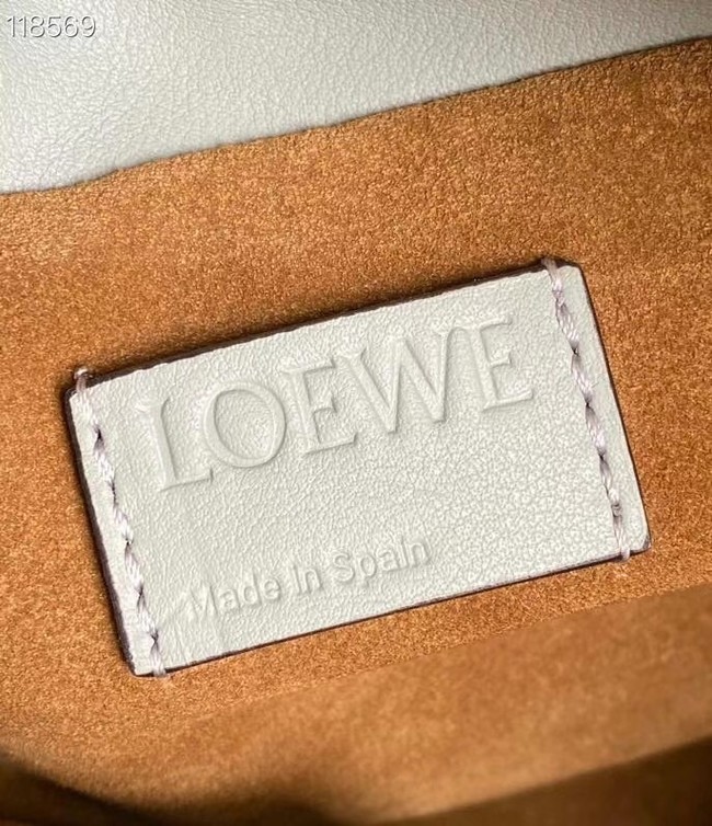 Loewe Lucky Bags Original Leather LE0539 light gray