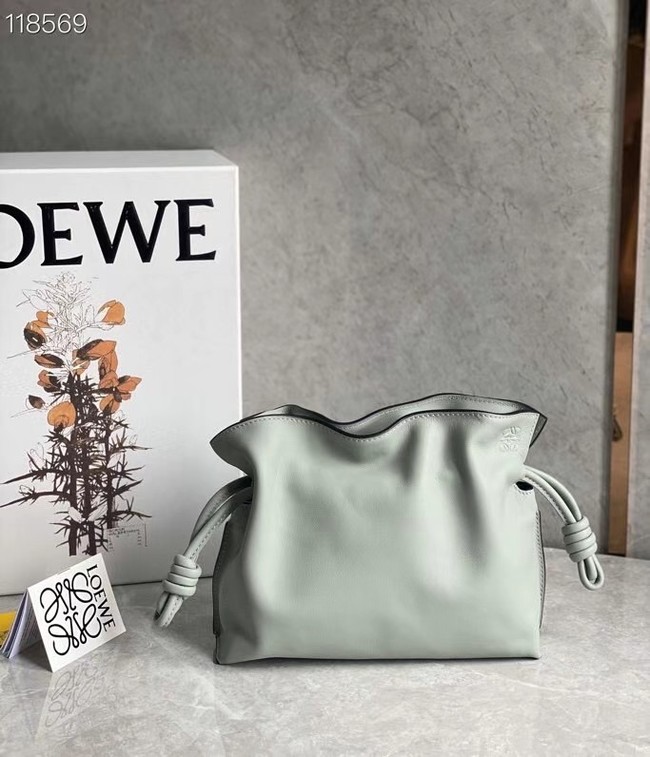 Loewe Lucky Bags Original Leather LE0539 light gray