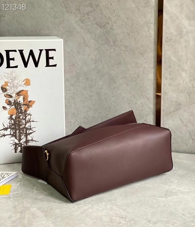 Loewe Original Leather Bag LE10188 Burgundy