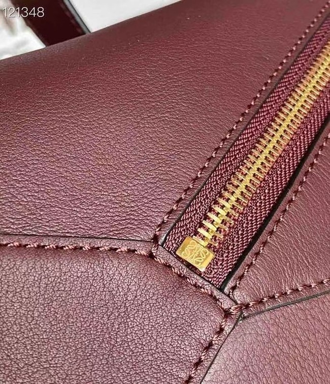 Loewe Original Leather Bag LE10188 Burgundy
