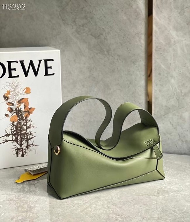 Loewe Original Leather Bag LE10188 green