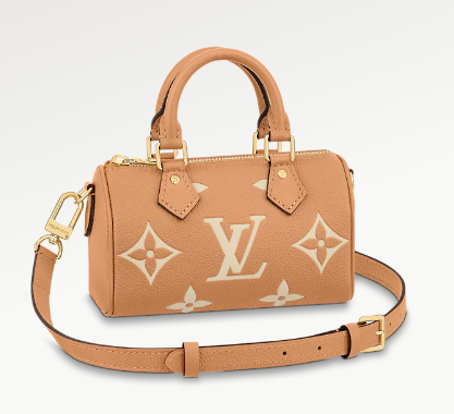 Louis Vuitton NANO SPEEDY M81457 Creme Beige