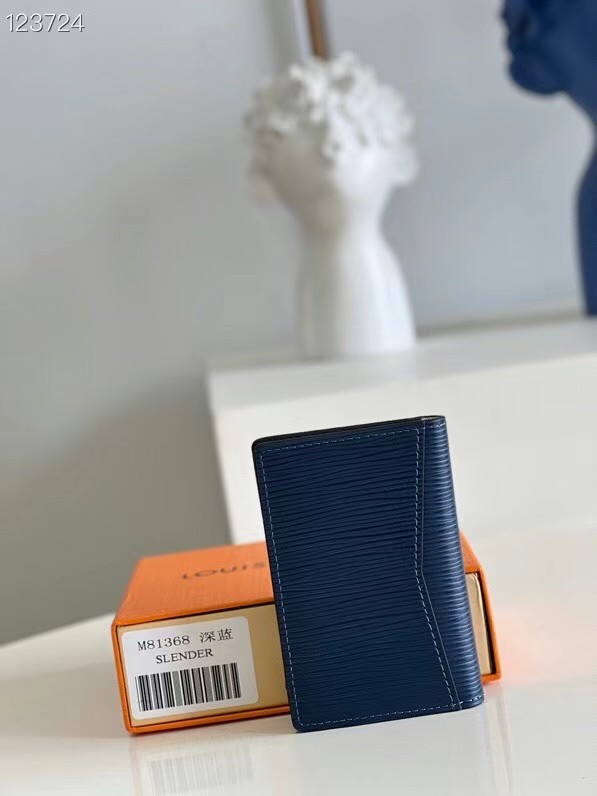 Louis Vuitton POCKET ORGANIZER M81368 blue