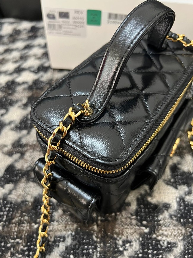 CHANEL VANITY WITH CHAIN 68112 black