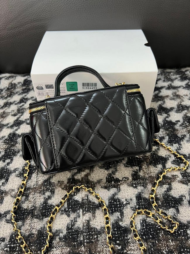 CHANEL VANITY WITH CHAIN 68112 black