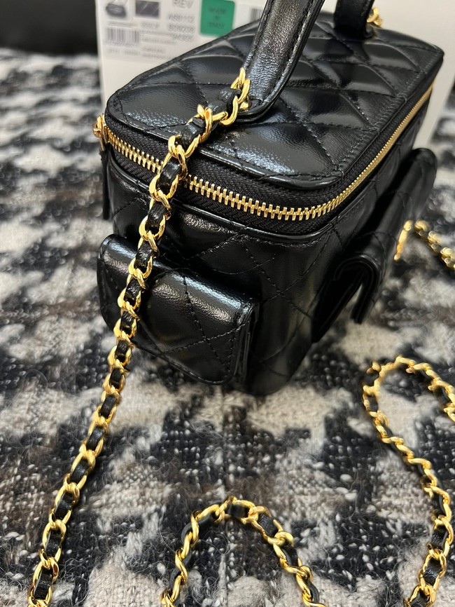 CHANEL VANITY WITH CHAIN 68112 black
