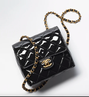 Chanel MINI FLAP BAG AS3648 black