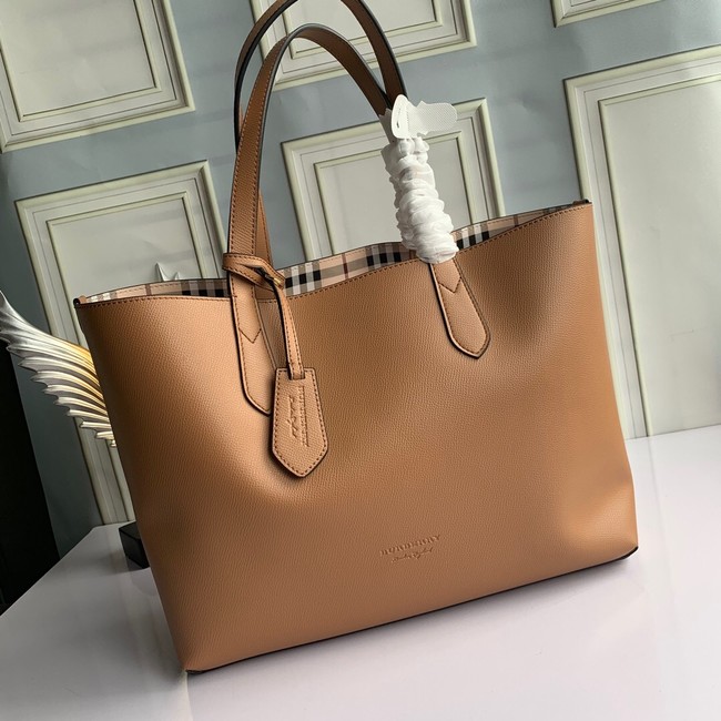 BurBerry Leather Shoulder Bag 6351 brown