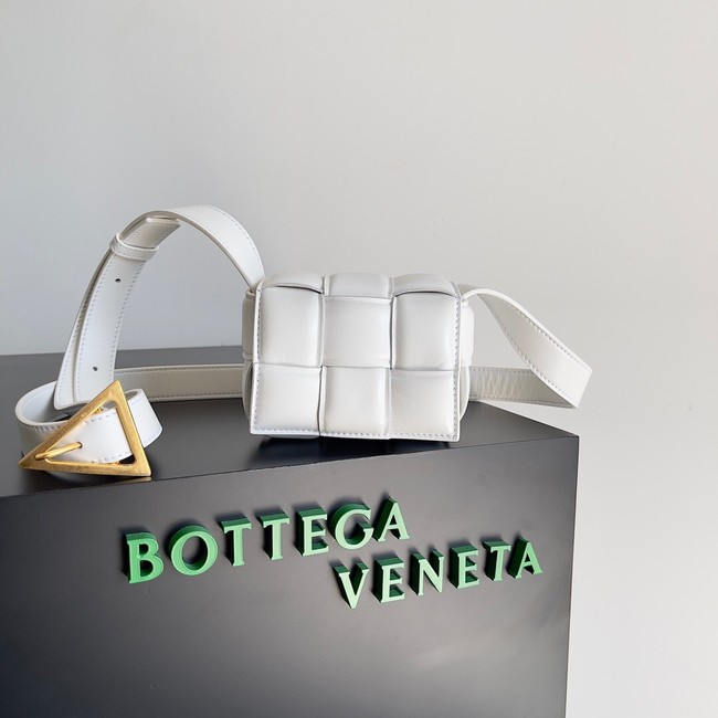 Bottega Veneta Candy Padded Cassette 716648 white