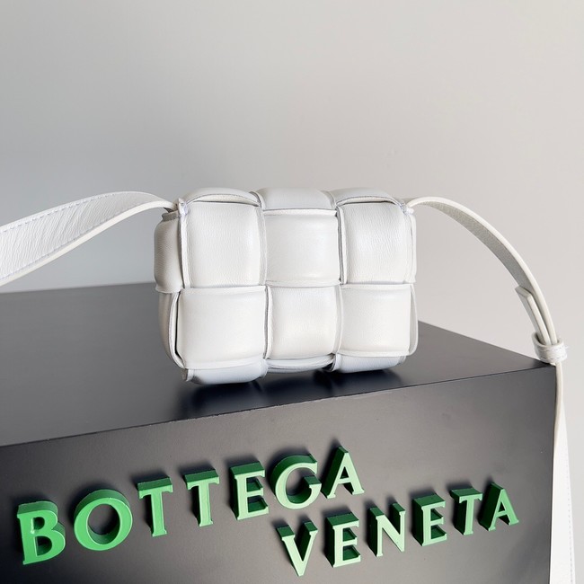 Bottega Veneta Candy Padded Cassette 716648 white