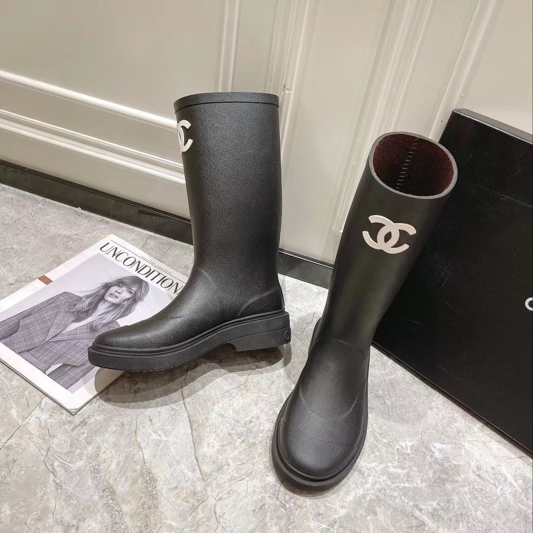 Chanel Original Leather Boots CB6329 Black