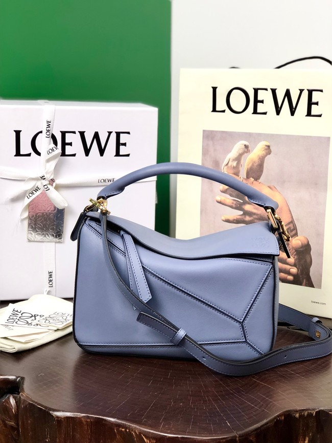 Loewe Puzzle Bag Leather 1609 blue