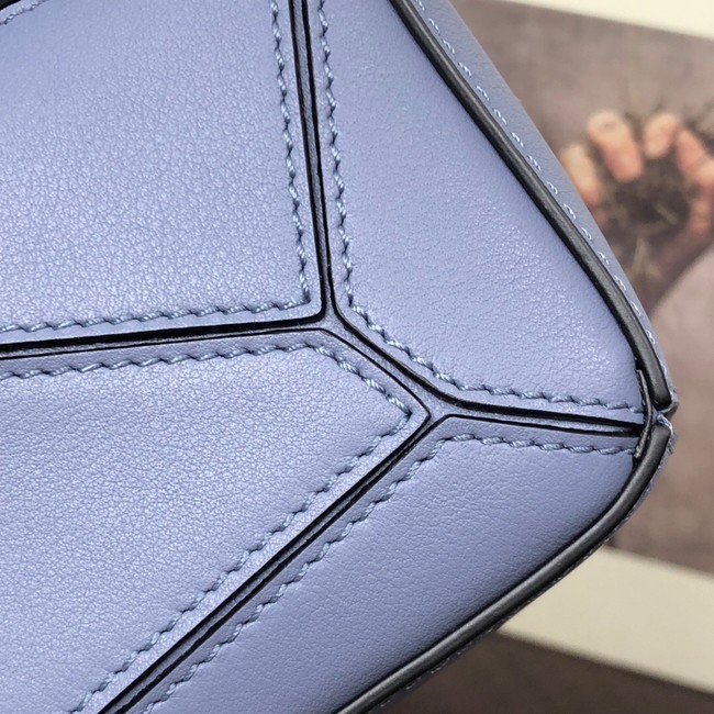 Loewe Puzzle Bag Leather 1609 blue