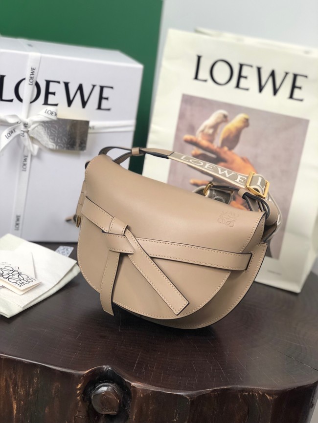 Loewe small Crossbody Bags Original Leather 8087 Apricot