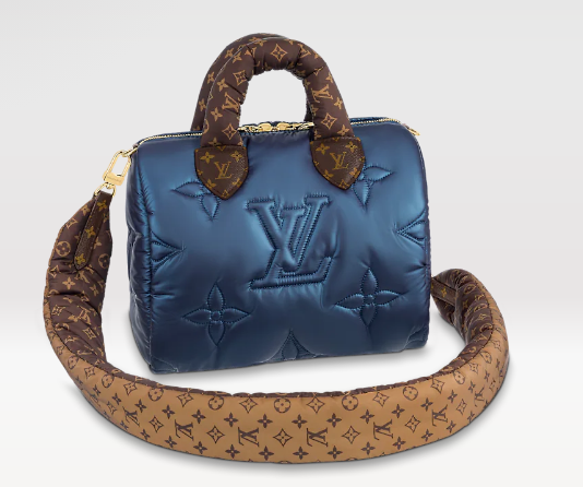 Louis Vuitton SPEEDY BANDOULIERE 25 M20973 Navy Blue