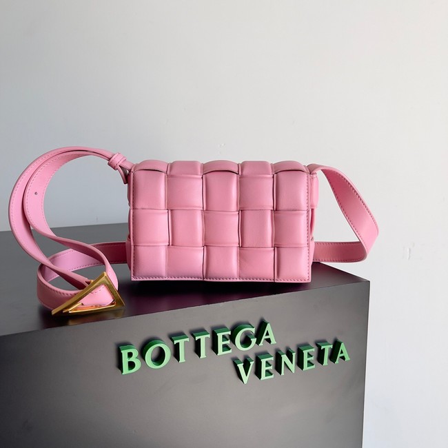 Bottega Veneta Small Padded Cassette 717506 pink