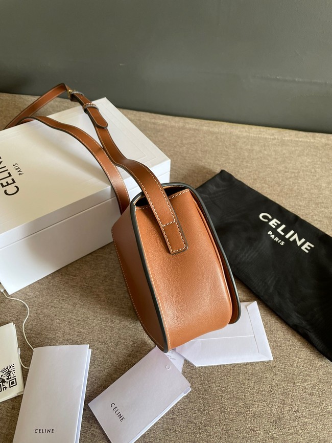 Celine TEEN CLASSIC BAG CALFSKIN 199292 TAN