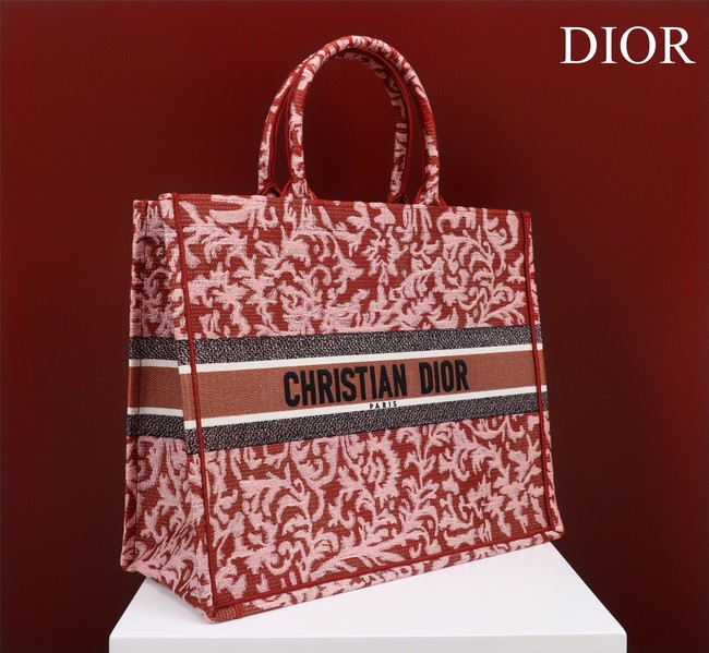 LARGE DIOR BOOK TOTE Embroidery M1297ZRU-1