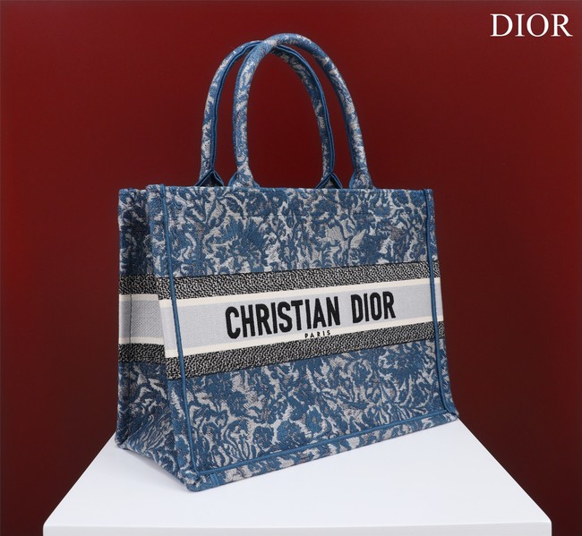 MEDIUM DIOR BOOK TOTE Embroidery M1296ZRU-2