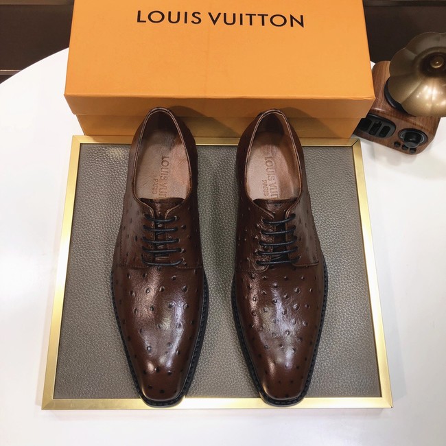 Louis Vuitton Mens leather shoes 91035