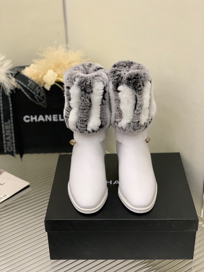 Chanel ANKLE BOOTS Heel height 3CM 91013-1