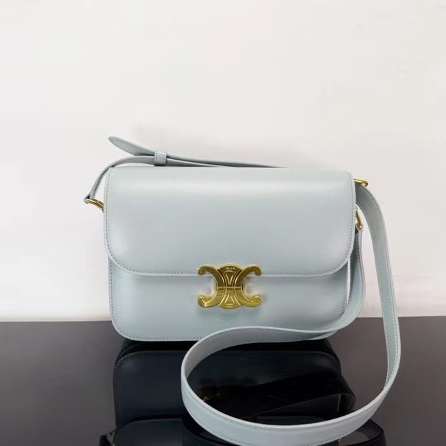 Celine TEEN CLASSIC BAG CALFSKIN 188423 LIGHT BLUE