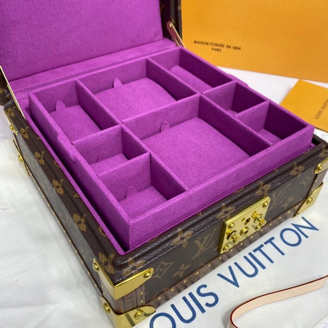 Louis Vuitton NICE JEWELRY CASE M44185 Purple