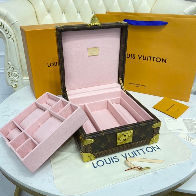 Louis Vuitton NICE JEWELRY CASE M44185 pink