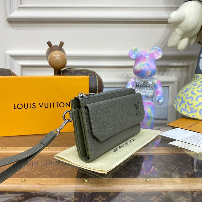 Louis Vuitton FELICIE POCHETTE M69831 gray