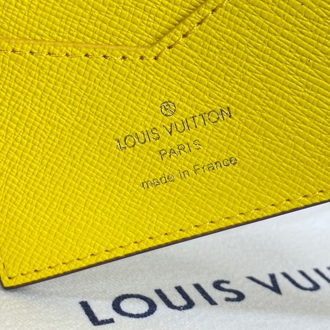 Louis Vuitton PASSPORT COVER M81614 yellow