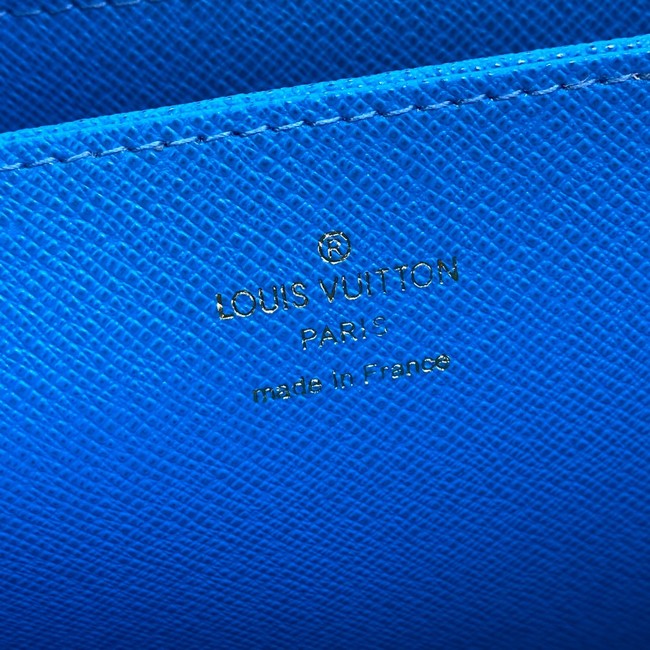 Louis Vuitton ZIPPY WALLET M81630 Blue