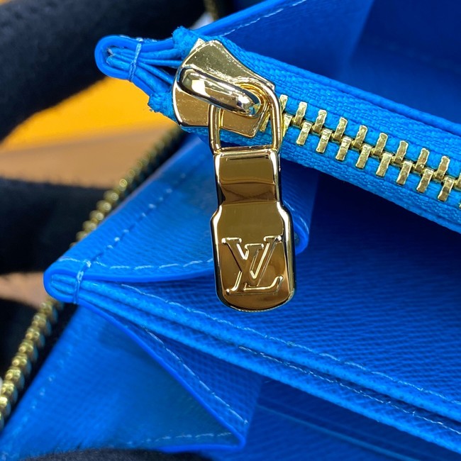 Louis Vuitton ZIPPY WALLET M81630 Blue