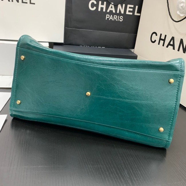 Chanel LARGE SHOPPING BAG A66941 green