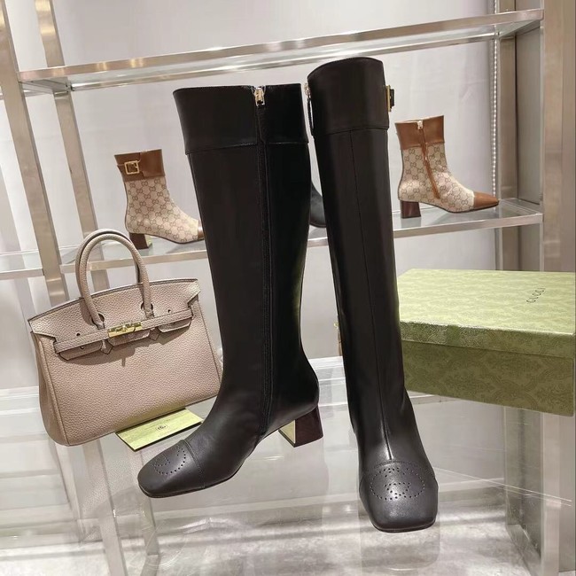 Gucci THIGH HIGH BOOTS Heel height 5.5CM 11919-3