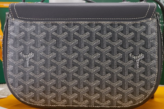 Goyard Calfskin Leather shoulder bag 9967 gray