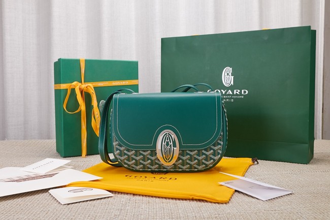 Goyard Calfskin Leather shoulder bag 9967 green