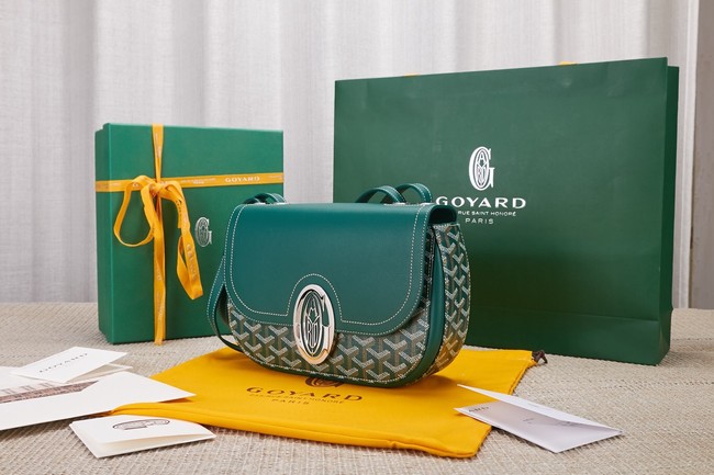 Goyard Calfskin Leather shoulder bag 9967 green