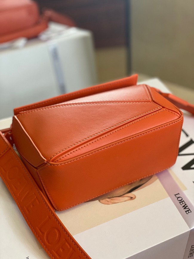 Loewe mini Puzzle Bag Original Leather 6223 orange