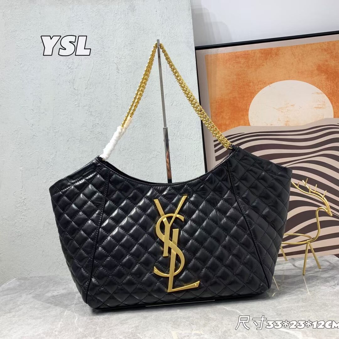 SAINT LAURENT LEATHER BAG Y203531 BLACK