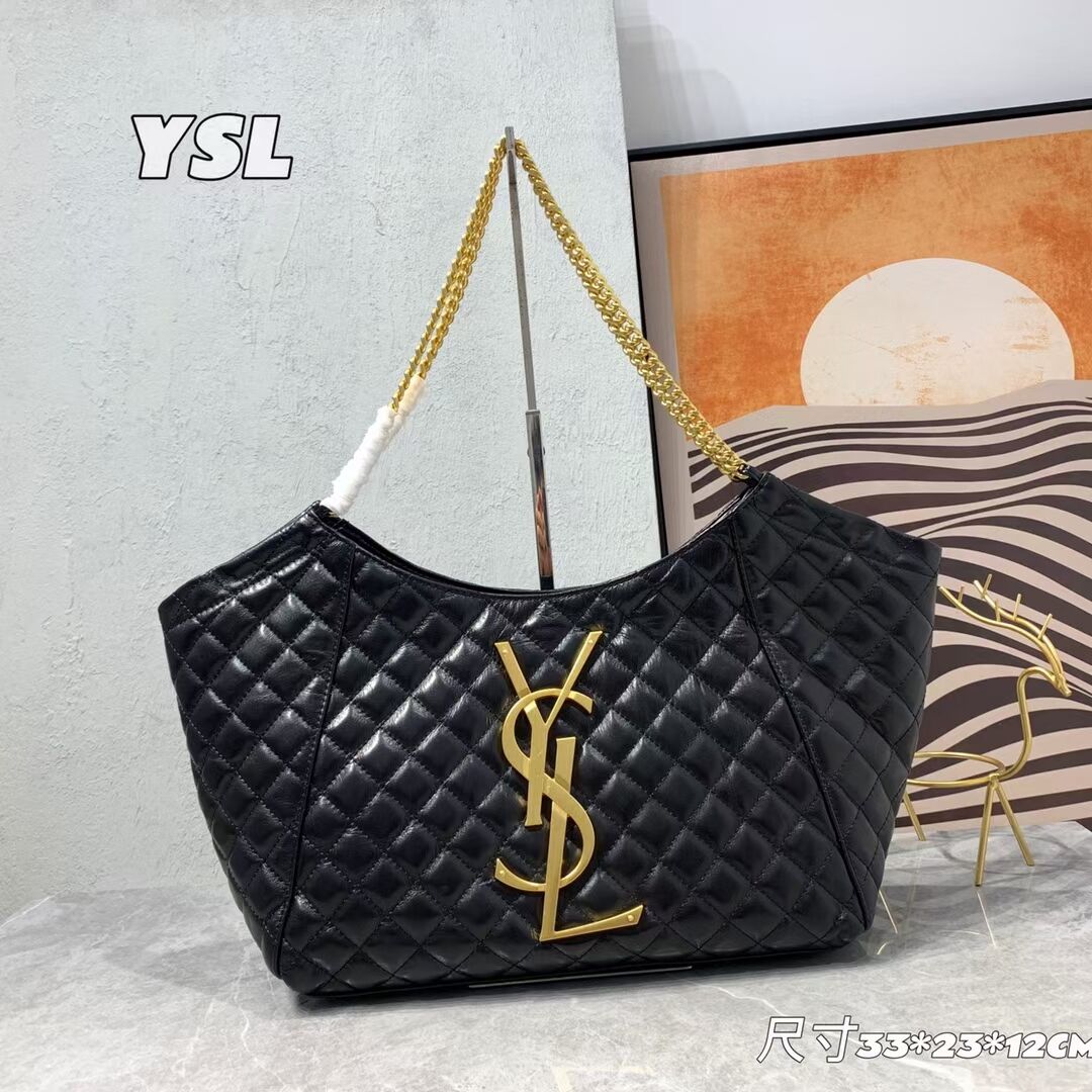 SAINT LAURENT LEATHER BAG Y203531 BLACK