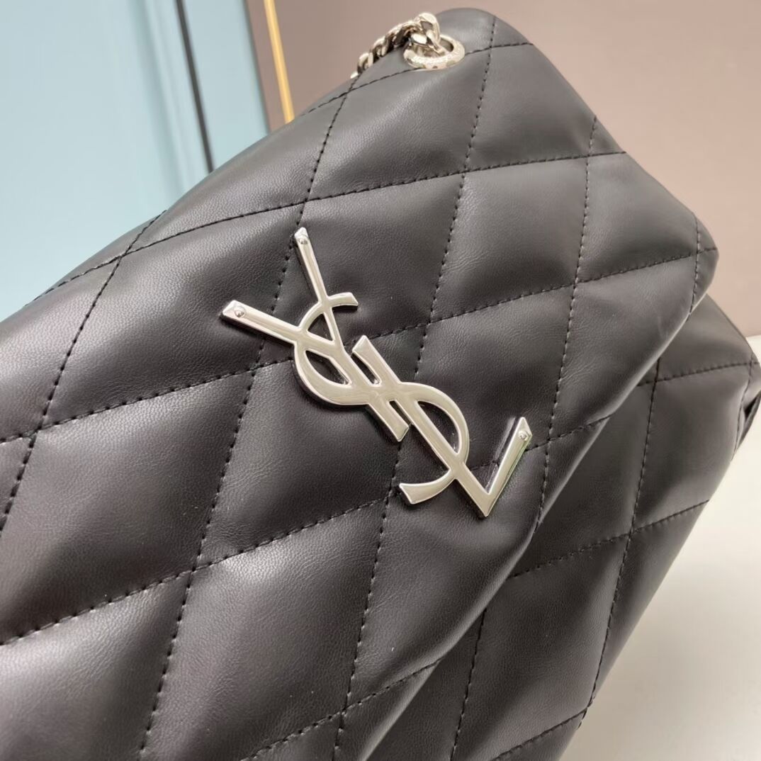 SAINT LAURENT LEATHER BAG Y203737 BLACK