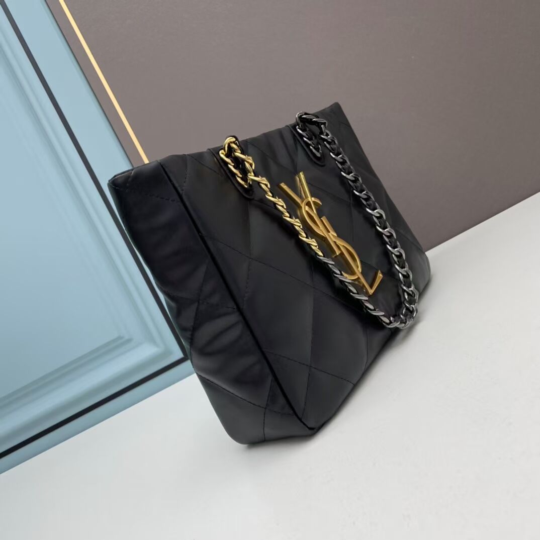 SAINT LAURENT LEATHER BAG Y203830 BLACK