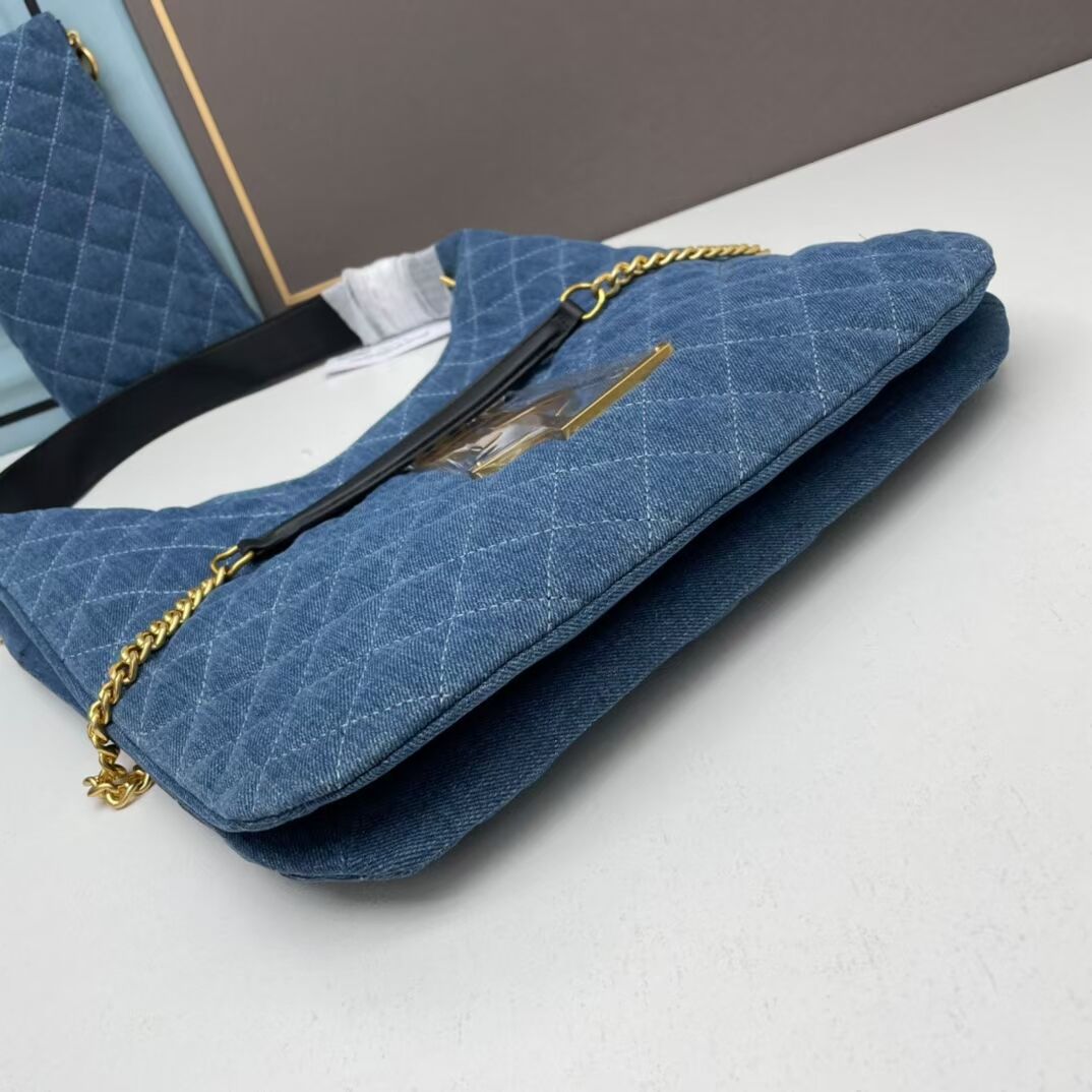 SAINT LAURENT SHOPPING Denim bag Y203434 blue