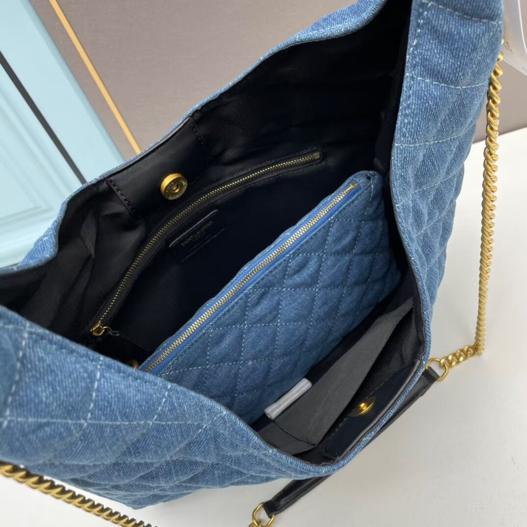 SAINT LAURENT SHOPPING Denim bag Y203434 blue