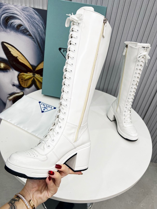 Prada Womens Blondie boot heel height 8.5CM 81910-1