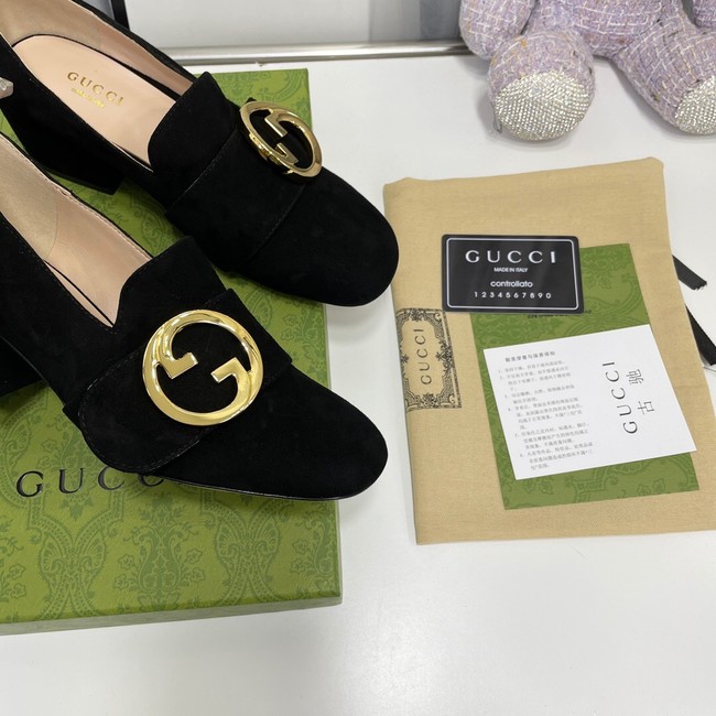 Womens Gucci Blondie pump heel height 5.5CM 81920-1