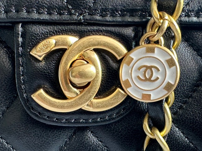 CHANEL MINI FLAP BAG AS3736 black