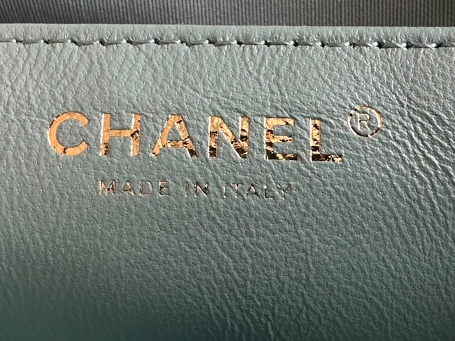 CHANEL MINI FLAP BAG AS3736 light blue