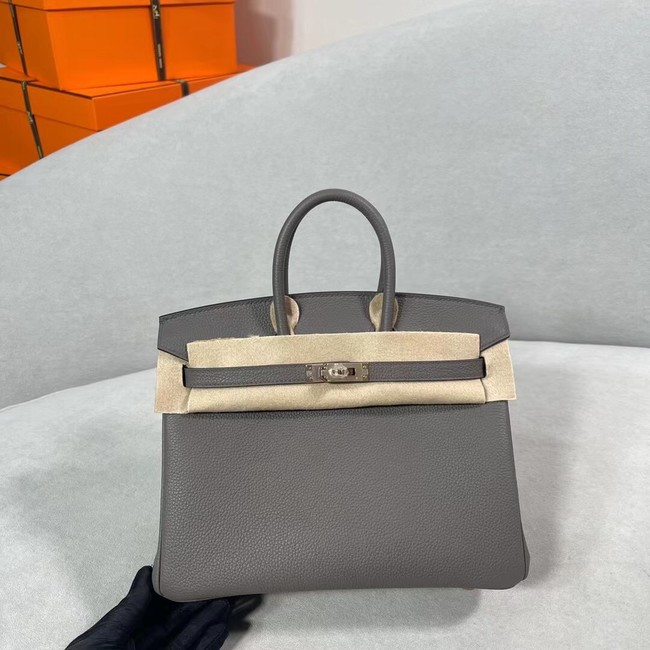 Hermes Original Togo Leather HB30O gray