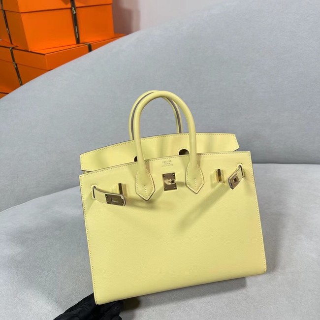 Hermes Original Togo Leather HB30O yellow